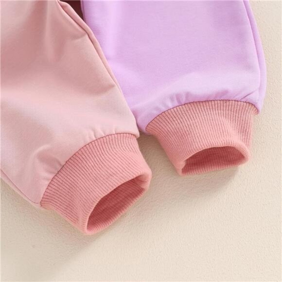 Baby Girl Fall Outfit Sweatshirt Cute Infant Newborn Toddler Winter Clothes Set - Picture 7 of 7